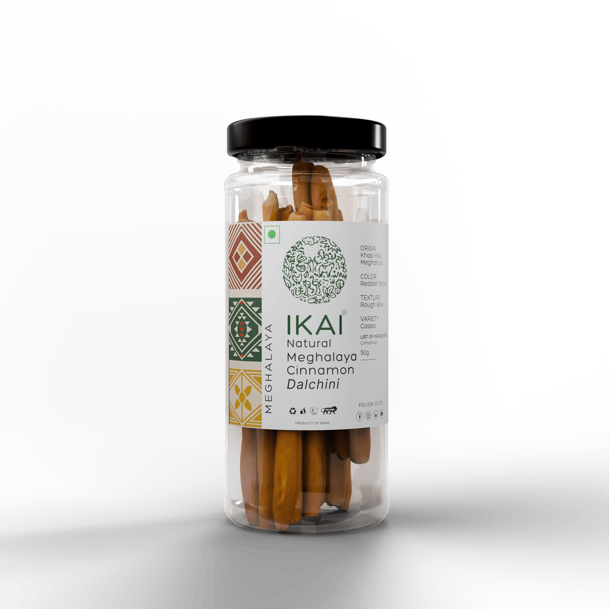 Ikai Organic Natural Meghalaya Cinnamon | 50g