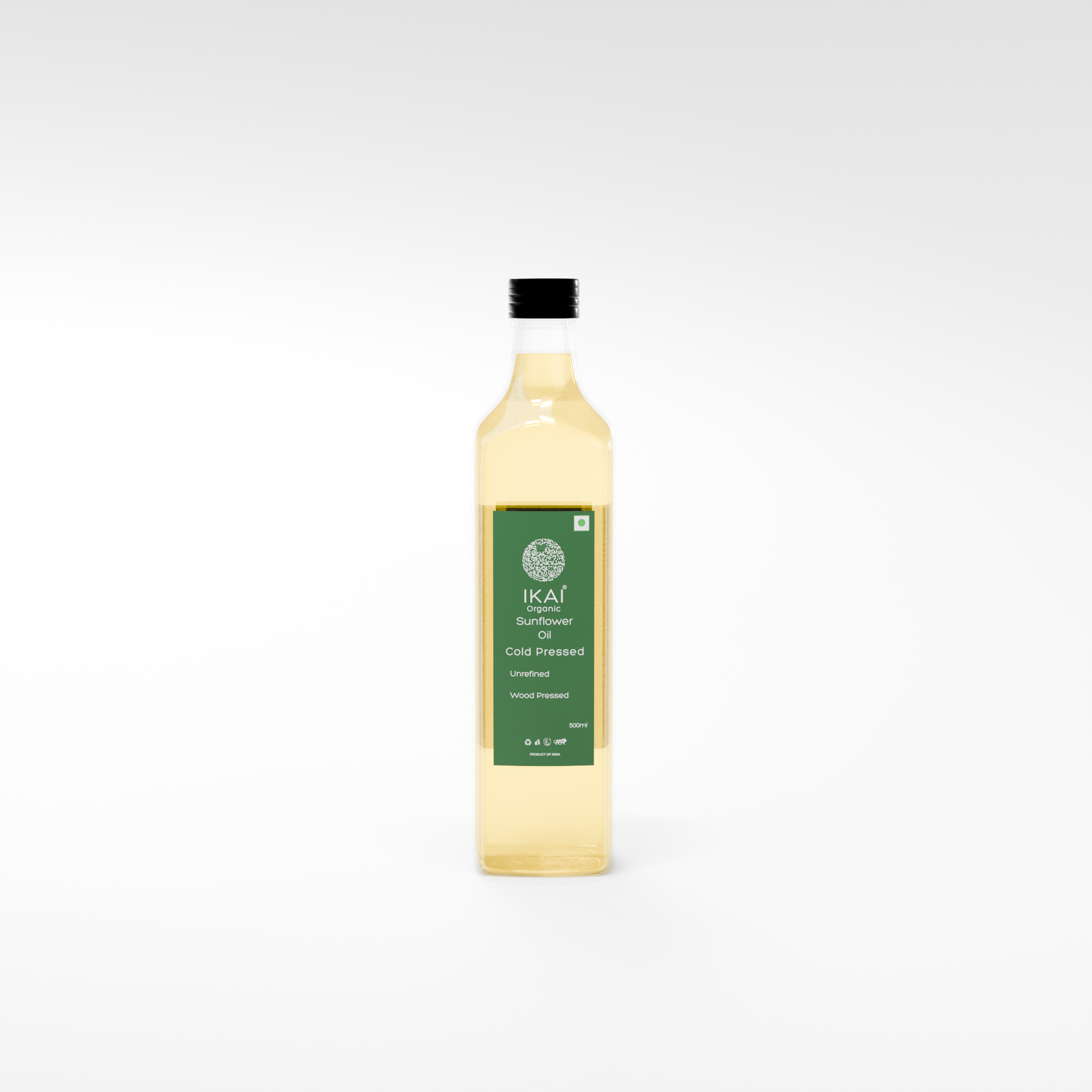 IKAI Organic Sunflower Oil | Cold Pressed | Wood Pressed | Unrefined