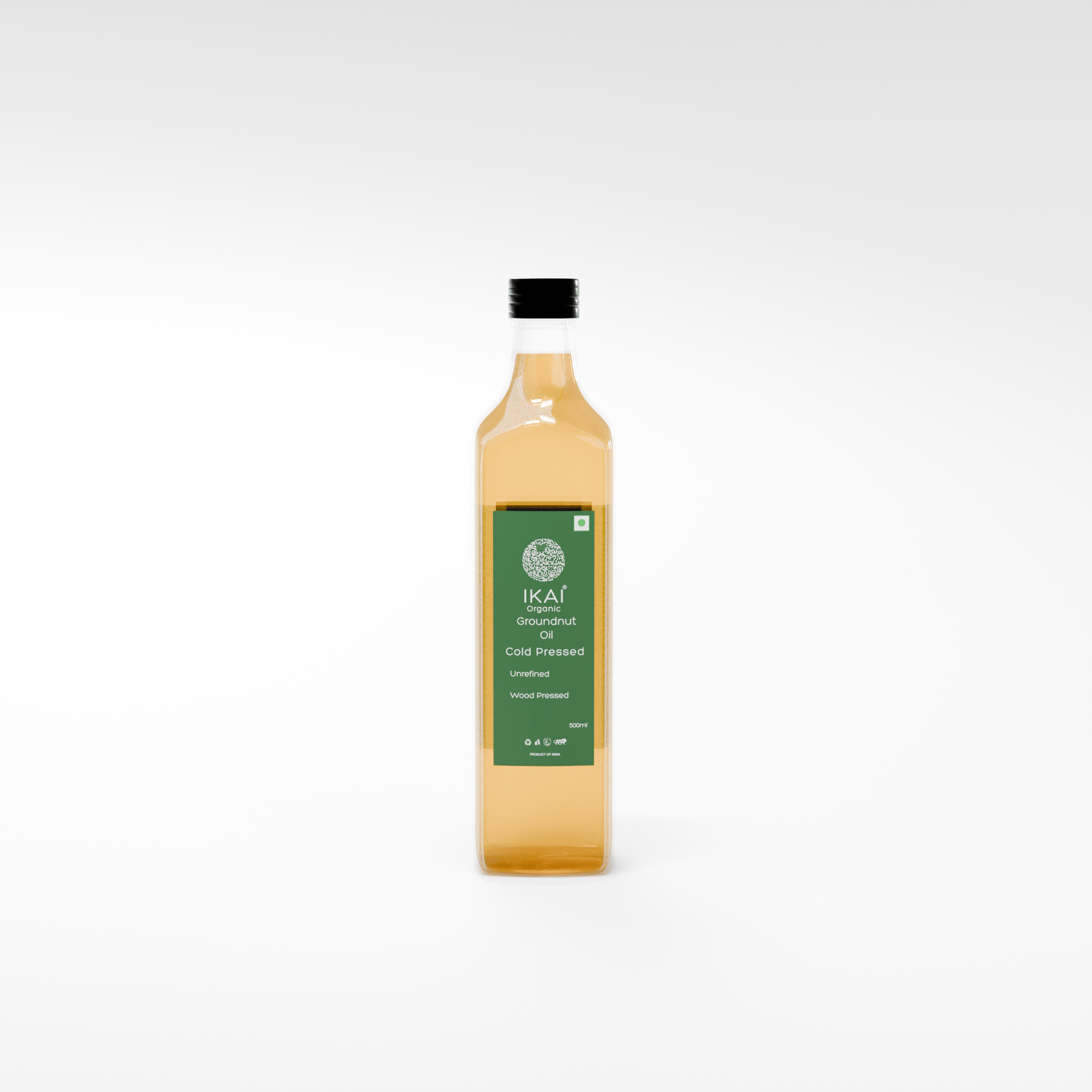 IKAI Organic Groundnut Oil | Cold Pressed | Wood Pressed | Unrefined