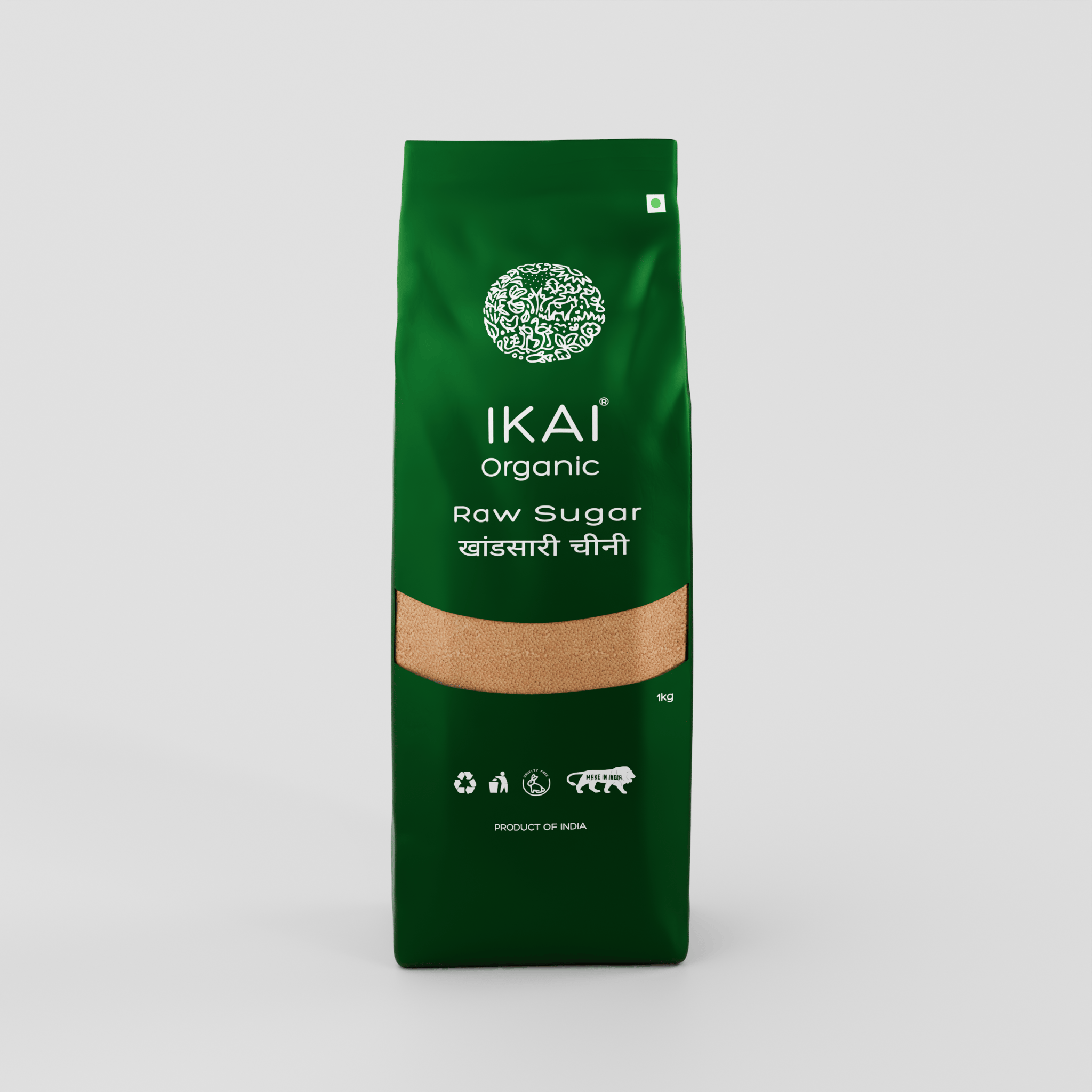 Ikai Organic-Organic Raw Sugar 1000g