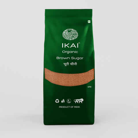 Ikai Organic-Organic Brown Sugar  500g