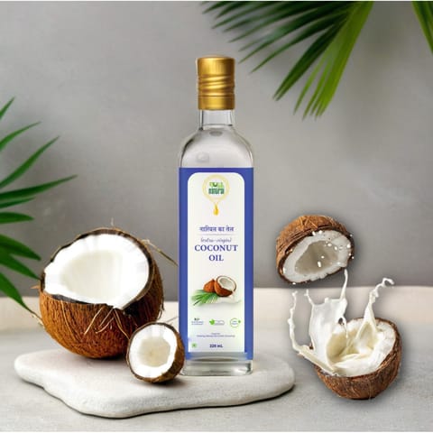 Shuddh Natural Coconut Oil | Wood Pressed | 220ml