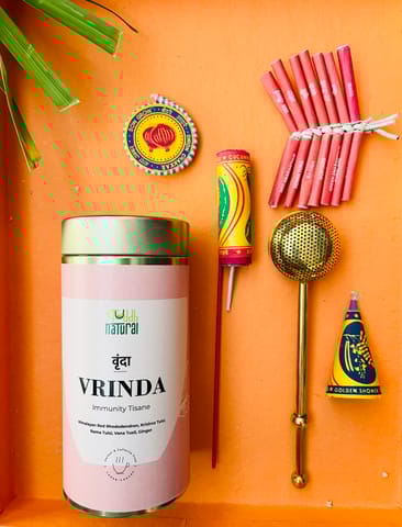 Shuddh Natural Festive Diwali Gift Hamper I Tea I Plantable Seed Patakha | Set of 4