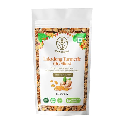 Shiva Organic Lakadong Turmeric Slices (Dry) Shiva Organic Lakadong Turmeric Slices (Dry)