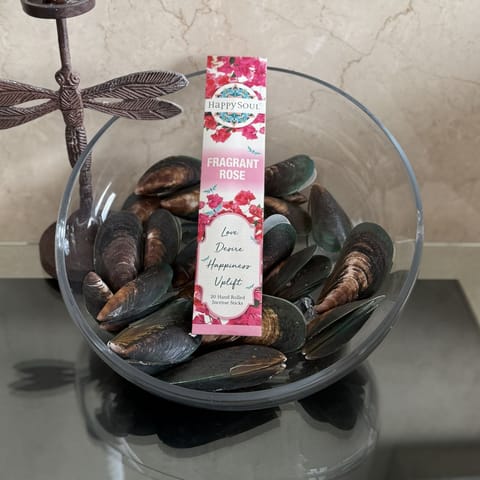 Happy Soul Fragrant Rose Incense Stick: Love, Desire, Happiness, Uplift