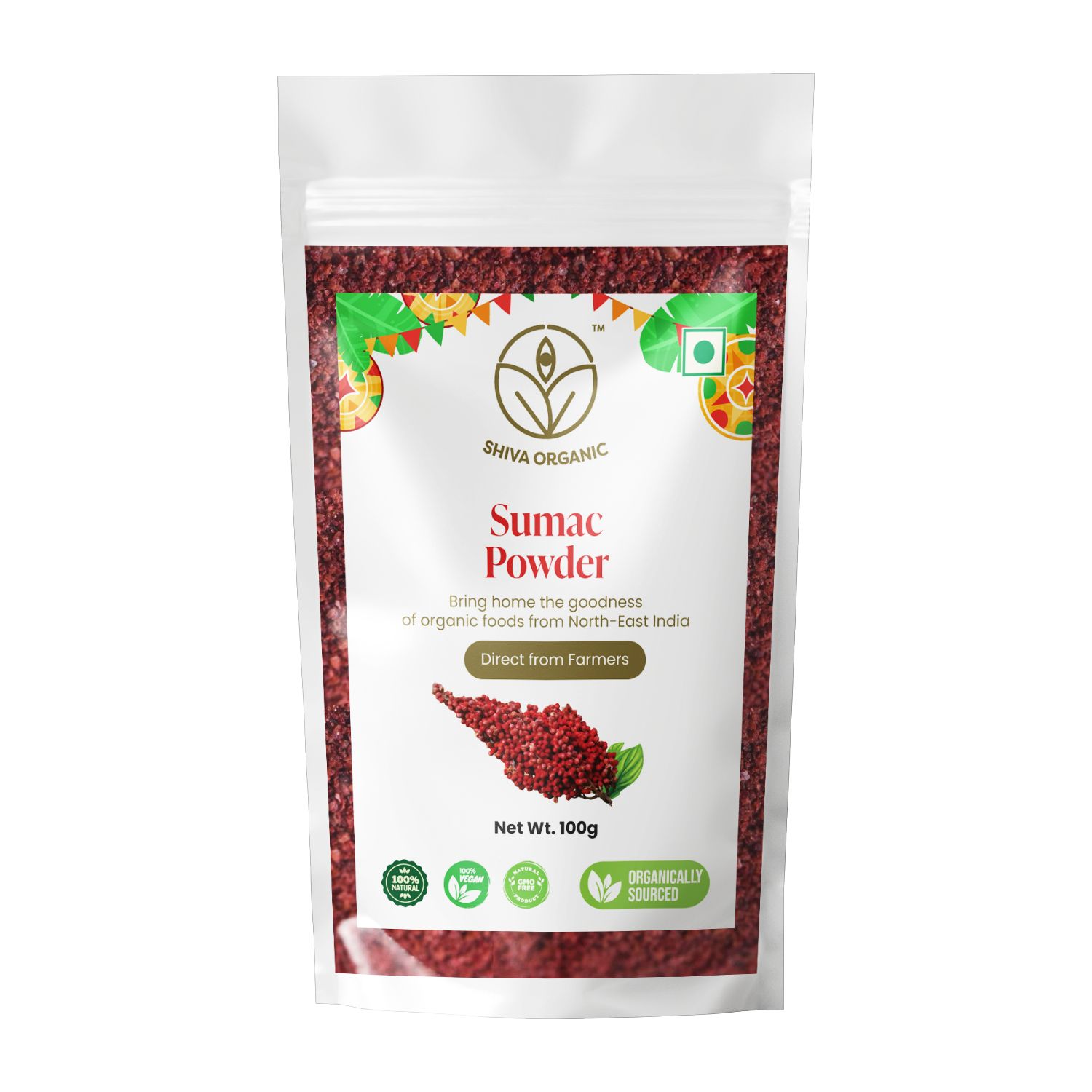 Shiva Organic Sumac Powder