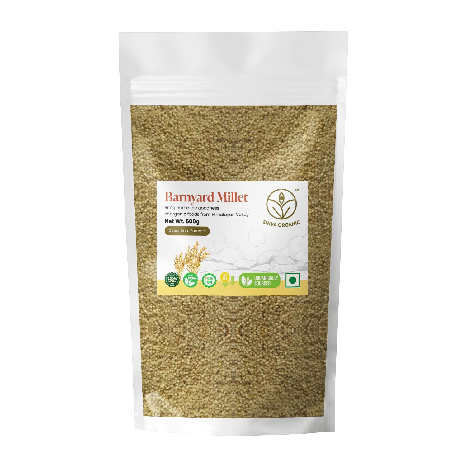 Shiva Organic Barnyard Millet - Himalayan Jhangora