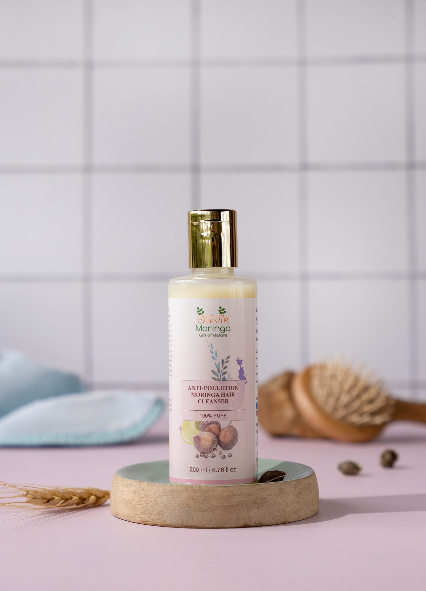 Daivik Moringa Anti-Pollution Moringa Hair Cleanser | 200 ml