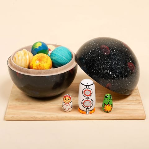 BTC Wooden Solar System Toy
