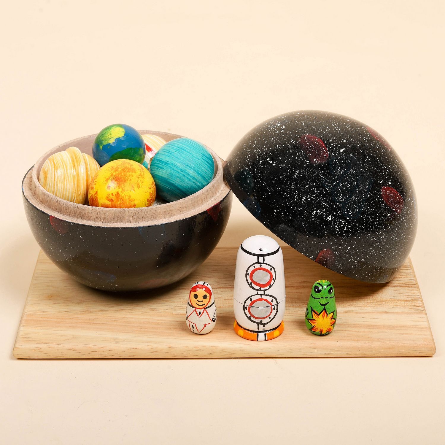 BTC Wooden Solar System Toy