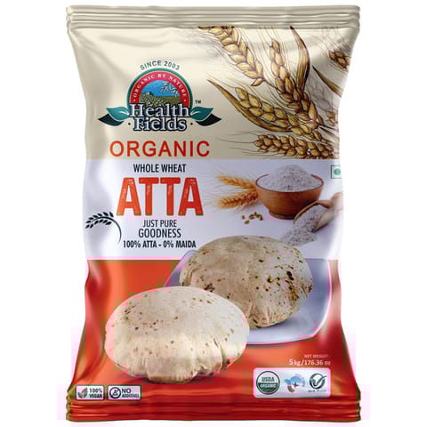 HealthFields Organic Rozana Atta | 5Kg HealthFields Organic Rozana Atta | 5Kg