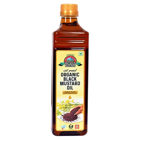 Healthfields Organic Rozana Black Mustard Oil | 1Kg Healthfields Organic Rozana Black Mustard Oil | 1Kg