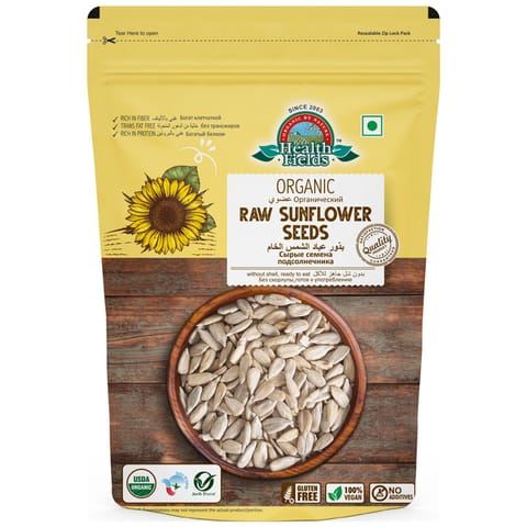 Healthfields Organic Rozana Surajmukhi Ke Beej | Sunflower Seed | 250g Healthfields Organic Rozana Surajmukhi Ke Beej | Sunflower Seed | 250g