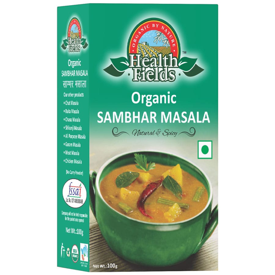 Healthfields Organic Rozana Sambhar Masala | 100g