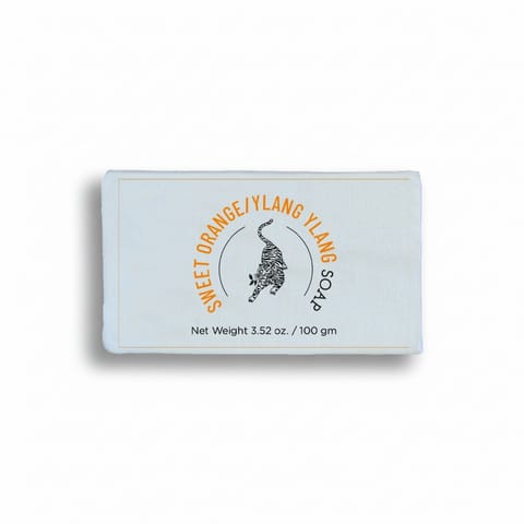 खेओनी 100% प्राकृतिक स्वीट ऑरेंज यलंग यलंग साबुन पुरुषों और महिलाओं के लिए - 100 ग्राम